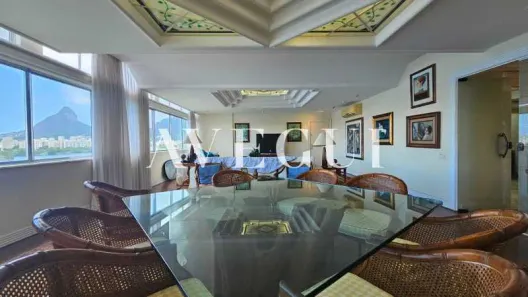 Apartamento com 4 Quartos para alugar, 201m² no Lagoa, Rio de Janeiro