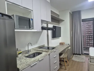 Apartamento com 1 Quarto para alugar, 27m² no Paraíso, São Paulo