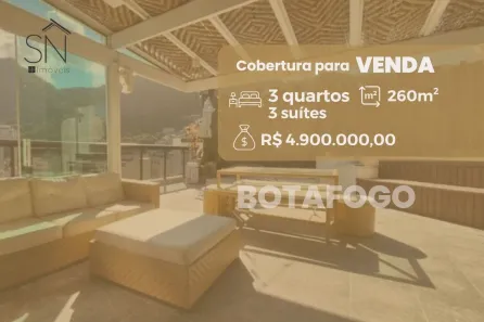 Cobertura com 3 Quartos à venda, 260m² no Botafogo, Rio de Janeiro