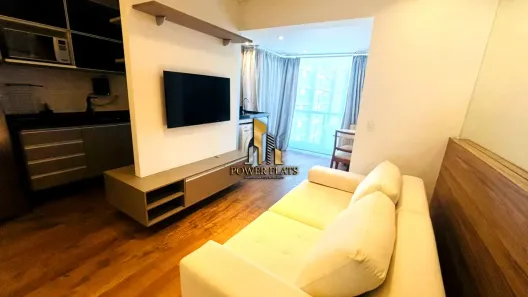 Flat com 1 Quarto para alugar, 37m² no Indianópolis, São Paulo