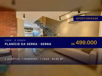 Casa com 2 Quartos à venda, 90m² no Planície da Serra, Serra