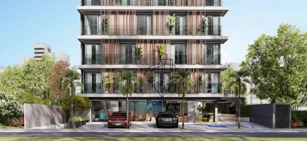 Flat com 1 Quarto à venda, 54m² no Tambaú, João Pessoa