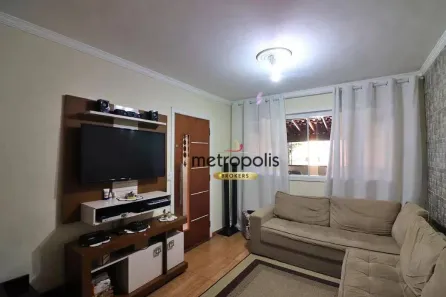 Sobrado com 3 Quartos à venda, 160m² no Jardim Telles de Menezes, Santo André