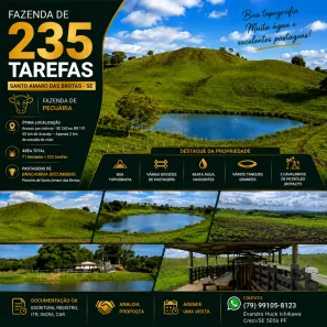Fazenda/Sítio à venda, 710875m² no Centro, Santo Amaro das Brotas