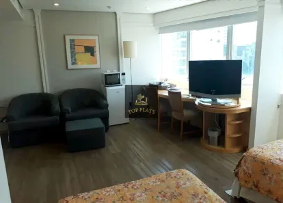 Flat com 1 Quarto para alugar, 33m² no Vila Olímpia, São Paulo
