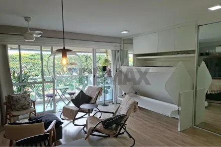 Apartamento com 1 Quarto para alugar, 45m² no Brooklin Paulista, São Paulo