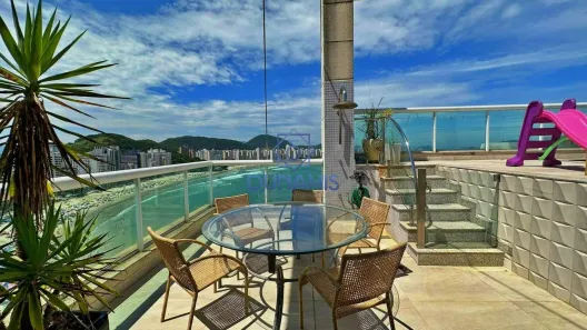 Cobertura com 5 Quartos à venda, 360m² no Vila Luis Antônio, Guarujá