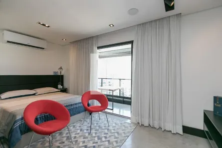 Kitnet com 1 Quarto à venda, 37m² no Campo Belo, São Paulo