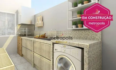 Apartamento com 2 Quartos à venda, 60m² no Vila Guarani, Santo André