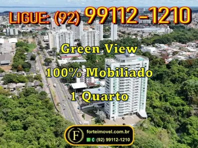 Apartamento com 1 Quarto para alugar, 56m² no São Jorge, Manaus