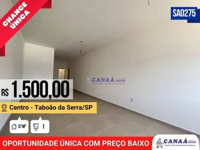 Sala Comercial para alugar, 37m² no Centro, Taboão da Serra