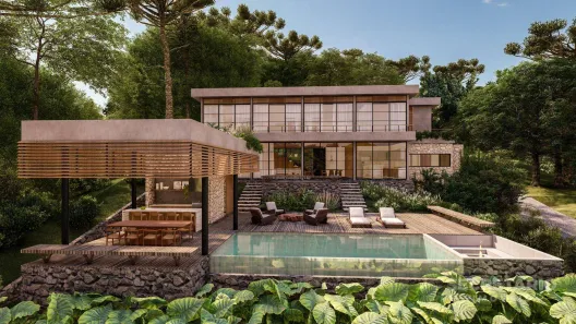 Casa de Condomínio com 4 Quartos à venda, 447m² no Corrêas, Petrópolis