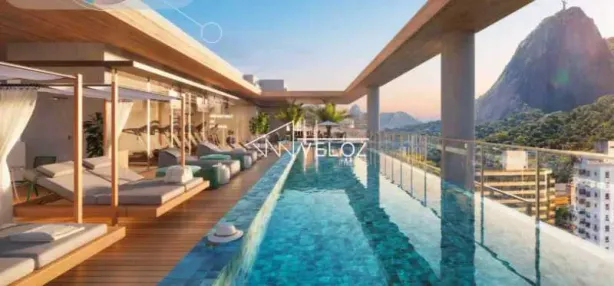 Apartamento com 1 Quarto à venda, 86m² no Humaitá, Rio de Janeiro
