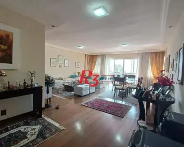 Apartamento com 4 Quartos à venda, 200m² no Embaré, Santos