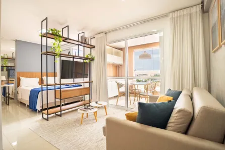 Flat com 1 Quarto à venda, 42m² no Setor Oeste, Goiânia