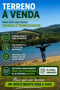 Lote/Terreno à venda, 1200m² no Bairro do Divininho, Nazaré Paulista