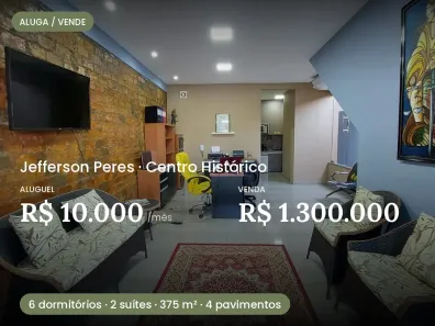Apartamento com 6 Quartos para venda ou aluguel, 375m² no Centro, Manaus