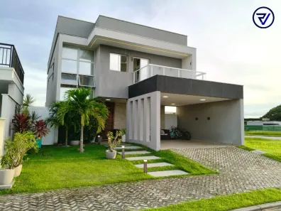 Casa de Condomínio com 4 Quartos à venda, 244m² no Justiniano Serpa, Aquiraz