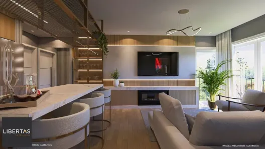 Apartamento com 2 Quartos à venda, 108m² no Mato Queimado, Gramado