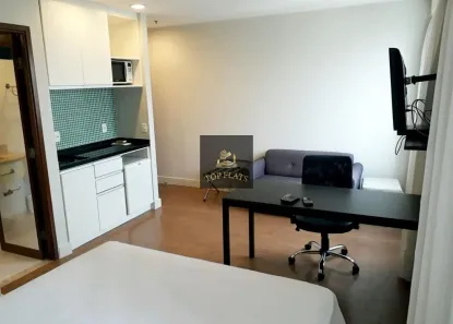 Flat com 1 Quarto para alugar, 30m² no Vila Olímpia, São Paulo