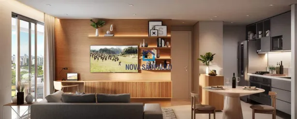 Apartamento com 1 Quarto à venda, 54m² no Indianópolis, São Paulo