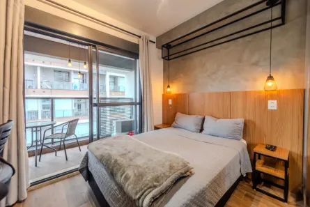 Apartamento com 1 Quarto à venda, 25m² no Jardim das Acácias, São Paulo