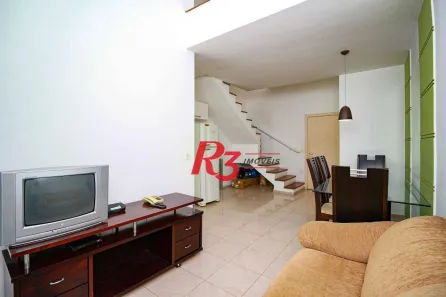 Apartamento com 1 Quarto à venda, 69m² no Gonzaga, Santos