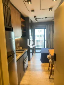 Apartamento com 1 Quarto para alugar, 22m² no Jardim das Acácias, São Paulo
