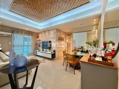 Apartamento com 2 Quartos à venda, 76m² no Gonzaga, Santos