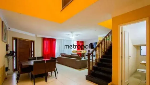 Sobrado com 4 Quartos à venda, 396m² no Jardim Cristiane, Santo André