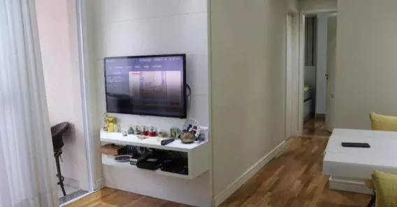 Apartamento com 2 Quartos para alugar, 53m² no Vila Pires, Santo André