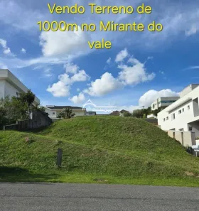 Lote/Terreno à venda, 1000m² no Condomínio Residencial Mirante do Vale, Jacareí