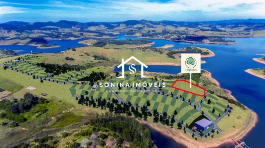 Lote/Terreno à venda, 1000m² no PORTO CAMBUI, Joanópolis