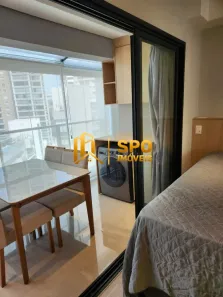 Apartamento com 1 Quarto para alugar, 31m² no Indianópolis, São Paulo
