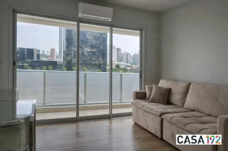 Apartamento com 1 Quarto à venda, 52m² no Santo Amaro, São Paulo