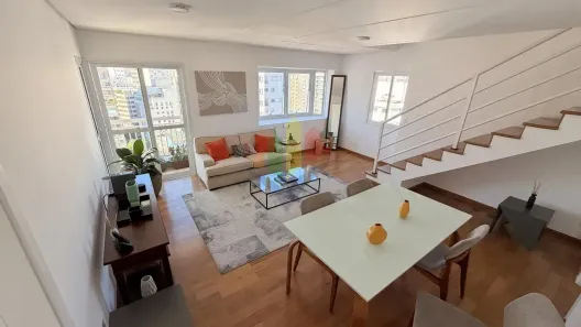 Cobertura com 2 Quartos para alugar, 185m² no Cerqueira César, São Paulo