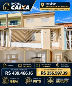 Sobrado com 2 Quartos à venda, 162m² no Jardim Residencial Santa Cruz, Tatuí