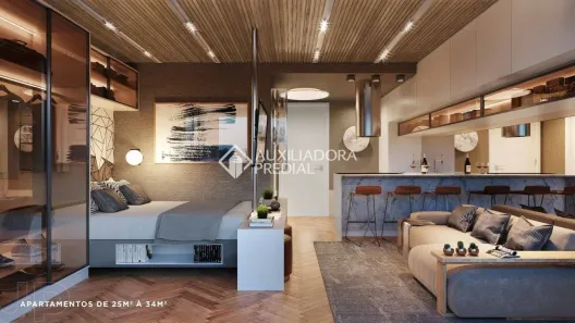 Apartamento com 1 Quarto à venda, 27m² no Centro Histórico, Porto Alegre
