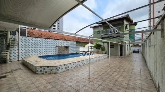 Casa com 5 Quartos para alugar, 380m² no Guilhermina, Praia Grande