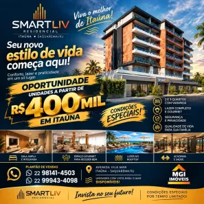 Apartamento com 1 Quarto à venda, 50m² no Itaúna, Saquarema