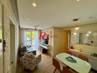 Apartamento com 2 Quartos à venda, 57m² no Morro Nova Cintra, Santos