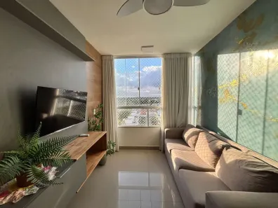 Apartamento com 2 Quartos para alugar, 56m² no Buraquinho, Lauro de Freitas