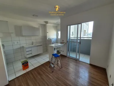 Apartamento com 2 Quartos para alugar, 49m² no Condomínio Residencial Colinas do Paratehy, São José dos Campos