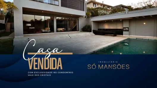 Casa de Condomínio com 4 Quartos à venda, 1288m² no Vale dos Cristais, Nova Lima
