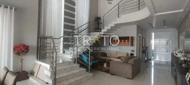 Casa de Condomínio com 4 Quartos à venda, 389m² no Parque Brasil 500, Paulínia