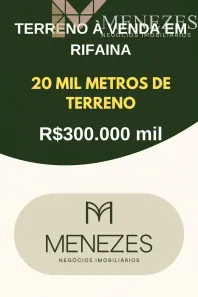 Lote/Terreno à venda, 20000m² no RIFAINA, Rifaina