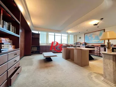 Sala Comercial à venda, 124m² no Gonzaga, Santos