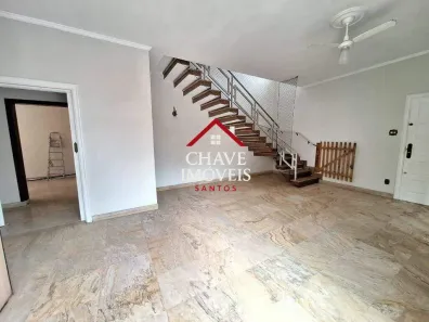 com 5 Quartos para alugar, 261m² no Ponta da Praia, Santos