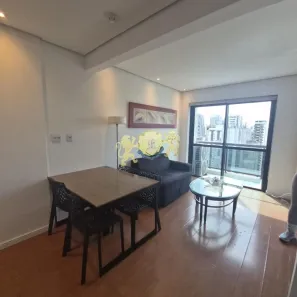 Flat com 1 Quarto para alugar, 42m² no Moema, São Paulo