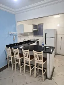Apartamento com 1 Quarto para alugar, 36m² no Mirim, Praia Grande